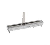 Potentiomètre coulissant droit 60 mm compatible avec DJM 350 400 600 700 800 2000, pièce de rechange en métal pour mixeur DJ, réglage précis du volume, argenté