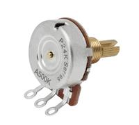 Potentiomètre de guitare 500 K 24 dents long bouton adapté pour un contrôle clair du volume des tonalités sur basse électrique