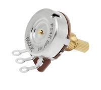 Potentiomètre de guitare à 24 dents, bouton à arbre Long, Texture métallique 500K pour un réglage fin des Volumes, tonalité sur la partie basse de guitare électrique