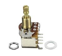 Potentiomètre de poussée à arbre Long 500K/250K, 1 pièce, Pot de guitare à 18 cannelures for pièces de guitare(A250K)