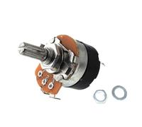 Potentiomètre de résistance réglable, régulateur de vitesse avec interrupteur WH138 WH138-1 B5K B10K B20K B50K B100K B250K B500K 10K 100K, 2 pièces(100K Ohm)
