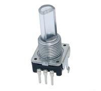 Potentiomètre de table de mixage M32 - Potentiomètre à fibre optique - Pour mélange audio - Boîtier en métal robuste - Type A - Noir (A)