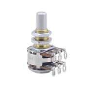 Potentiomètre d'équilibrage double pour guitare MN250K/MN500K pour un réglage précis de la tonalité de la guitare basse, accessoire de remplacement Potentiomètre à arbre fendu