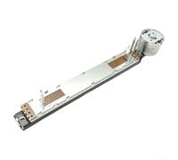 Potentiomètre électrique à glissière droite B10k pour mélangeur Heath Qu32 Gld80 Qu16 Qu18 Qu24 en métal argenté 4 broches