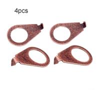 Potentiomètre indicateur de position pour guitare 4 rondelles pour un réglage facile (bronze rouge)