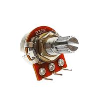 Potentiomètre linéaire à bouton, potentiomètre, 1 pièce avant RK16 15MM 30K B30K potentiomètre rotatif pot de contrôle du volume audio potentiomètres WH148