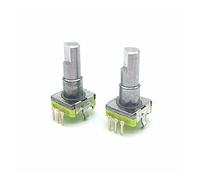 Potentiomètre linéaire à bouton, potentiomètre, 5 pièces/lot commutateur d'encodeur rotatif EC11 sans interrupteur poussoir 30 positions 5 broches type enfichable longueur de la poignée 20 mm potentio