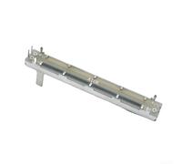Potentiomètre linéaire à glissière 75 mm longueur 60 mm distance de déplacement 15 mm arbre pour panneau de commande de mixage audio B10K A10K B50K Options de résistance (A10K)