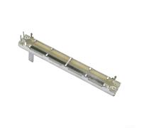 Potentiomètre linéaire à glissière audio 75 mm Corps 60 mm Distance de déplacement 15 mm Arbre B10K A10K B50K Plage de résistance pour panneaux de commande (B10K)