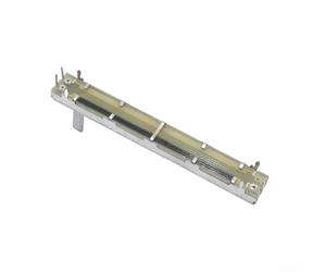 Potentiomètre linéaire à glissière audio 75 mm Corps 60 mm Distance de déplacement 15 mm Arbre B10K A10K B50K Plage de résistance pour panneaux de commande (B10K)