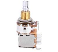 Potentiomètre linéaire A500K avec interrupteur à bouton-poussoir |Contrôle de tonalité 500 K Ohm pour guitare/basse électrique |Sélecteur de micros à 2 voies pour réparations et