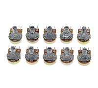 Potentiomètre linéaire WH148, axe de 15 mm, avec écrous et rondelles, 3 broches, B1K, B2K, B5K, B100K, B250K, B500K, B1M, 1 à 10 pièces(1PCS 20K OHM)