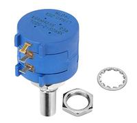 Potentiomètre Multitours 2W 5K Ohm 5% Film de Carbone Résistance Réglable Rotatif de Précision