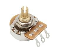 Potentiomètre, Pot de basse for guitare électrique en laiton, 24 dents, 500K, 3/8 pouces, 15.5mm, 10 pièces(10PCS A500K)