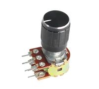 Potentiomètre, Potentiomètre WH148 15mm 6 broches, 5 pièces, 1K-1M Ohm avec 15x17mm(1M Ohm)