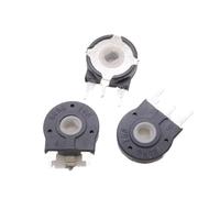 Potentiomètre PT15 500 ohms 1K 2K 5K 10K 20K 50K 100K 500K 1M, interrupteur de résistance réglable vertical à trou ovale 3 broches(100K Ohm)