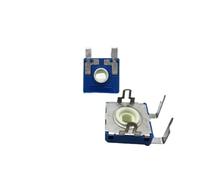 Potentiomètre réglable CA14ND11 PT15 Horizontal B502 5K, trou elliptique, 4 broches avec 2 pieds fixes, 10 pièces