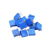Potentiomètre réglable multitours 3296W, 10 pièces/lot, 10R 20R 50R 100R 200R 500R 1K 2K 3K 5K 10K 20K 30K 50K 100K 200K 500K 1M 2M(10K Ohm)