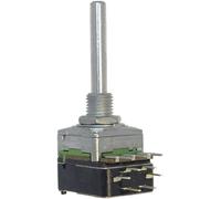 Potentiomètre rotatif 1 tour, avec interrupteur push-pull Potentiometer Service 63250-01402-5834/B5K RD1601SF-20B4-30R6-B5K mono