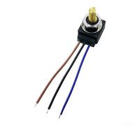 Potentiomètre rotatif 10K 20K 100K Ohm, IP65 étanche résistance variable 0,25 W, angle de rotation de 320 degrés, bouton réglable pour équipement électronique, noir (100 K)