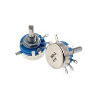 Potentiomètre rotatif conique en carbone à 3 bornes WH5-1A 470R 1K 10K 47K 4K7 100K 470K 220K 1K5 22K 1M ohm 5 pièces(470K 5PCS)