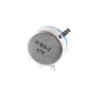 Potentiomètre rotatif conique en carbone à 3 bornes WH5-1A 470R 1K 10K 47K 4K7 100K 470K 220K 1K5 22K 1M ohm 5 pièces(220K 5PCS)