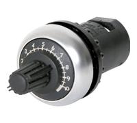 Eaton Potentiomètre rotatif M22-R100K 100 kΩ linéaire mono 0,5 W