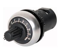 Eaton Potentiomètre rotatif M22S-R1K 232231 – 1 tour mono 0,5 W 1 kΩ – 1 pièce