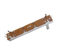 Potentiomètre simple A10K B10K 60MM, poignée à glissière droite 15MM 45MM, 10 pièces(10pcs B10K)