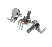 Potentiomètre simple B10K de type RV16AF, 16 pièces, avec pas de 41Positions, 3 broches, longueur à Angle droit, arbre de 15MM