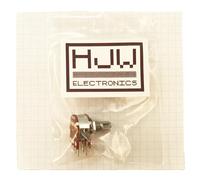 Potentiomètre stéréo linéaire cannelé double commande pot B conique ST (B50K)