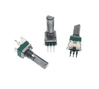 Potentiomètre Vertical simple de Type RK097 097, avec support, longueur de la poignée 20MM, 3 broches B10K 20K 50K 100K, 1 pièce(20K Ohm)