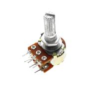 Potentiomètre WH148 3 broches 15mm, 50 pièces, B1K B2K B5K B10K B20K B50K B100K B250K B500K B1M 1K 2K 5K 10K 20K 50K 100K 250K 500K 1M(1K Ohm)
