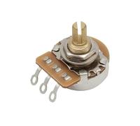 Potentiomètres de guitare à 24 dents à arbre court, en laiton, Pots à arbre fileté de 3/8 pouces, Option A500K/A250K/B500K/B250K, 4 pièces(4pcs B500K)