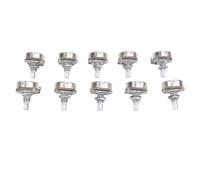 Potentiomètres de guitare électrique, 10 pièces, 25K Ohm, contrôle du Volume et de la tonalité, Pots de guitare basse électrique, arbre métrique de 18mm, M8 (Je jure)