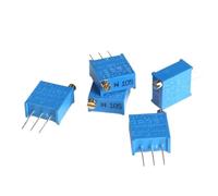 Potentiomètres réglables de précision 3296W, 20 pièces, potentiomètres multi-tours à résistance réglable 100R 500R 1K 2K 5K 10K 20K 50K 100K(200K Ohm)