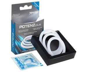 POTENZplus - set anneaux péniens - 3 pièces silicone