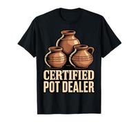 Poterie Amusante certifiée avec Un Marchand de Pots T-Shirt