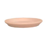 POTERIE DU BOUSQUET-Soucoupe en terre cuite Poterie du Bousquet Costa - diamètre 26 x H 3,5 cm
