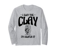Poterie en Pot I Slay The Clay I'm Kiln'It Potter Manche Longue