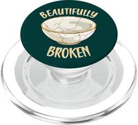 Poterie Japonaise Magnifiquement brisée Kintsugi Art PopSockets PopGrip pour MagSafe
