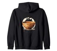 Poterie Japonaise Wabi Sabi Kintsugi Imperfection Art Sweat à Capuche