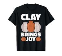 Poterie - L'argile apporte de la Joie - Vase T-Shirt