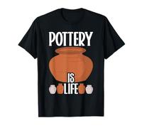 Poterie - Poterie est la Vie - Vase T-Shirt