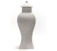 Potiche Flora 56 cm blanc - Lou De Castellane - Blanc - Céramique Blanc G