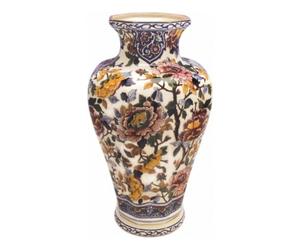 Potiche Octogone PIVOINES