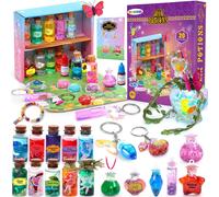 Potion Magique Enfant 6 7 8 9 10 Ans,Kit de Fabrication Potions Magiques,Jeu Magie et Chimie Activités Manuelles Expériences Scientifiques Jouets Créatifs Anniversaire Cadeau Fille 7 8 9 10 Ans