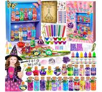 Potion Magique Enfant, Kit Potion Magique Enfant,Potion Magique avec 24 Bouteilles Magiques,Cristaux d'énergie,Papillons