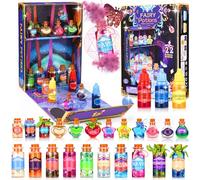Potion Magique Enfant, Mélange 22 Bouteilles de Potion, Set de Potion Magiques Vintage pour Enfants, Jouet Artisanal Cadeau Créatif, Jouet Anniversaire Cadeau Garçons Fille 6 7 8 9 10 11, Pâques