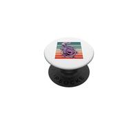 Potions d'amour Bouteille Coeurs Feuilles Violet Liquide PopSockets PopGrip Adhésif